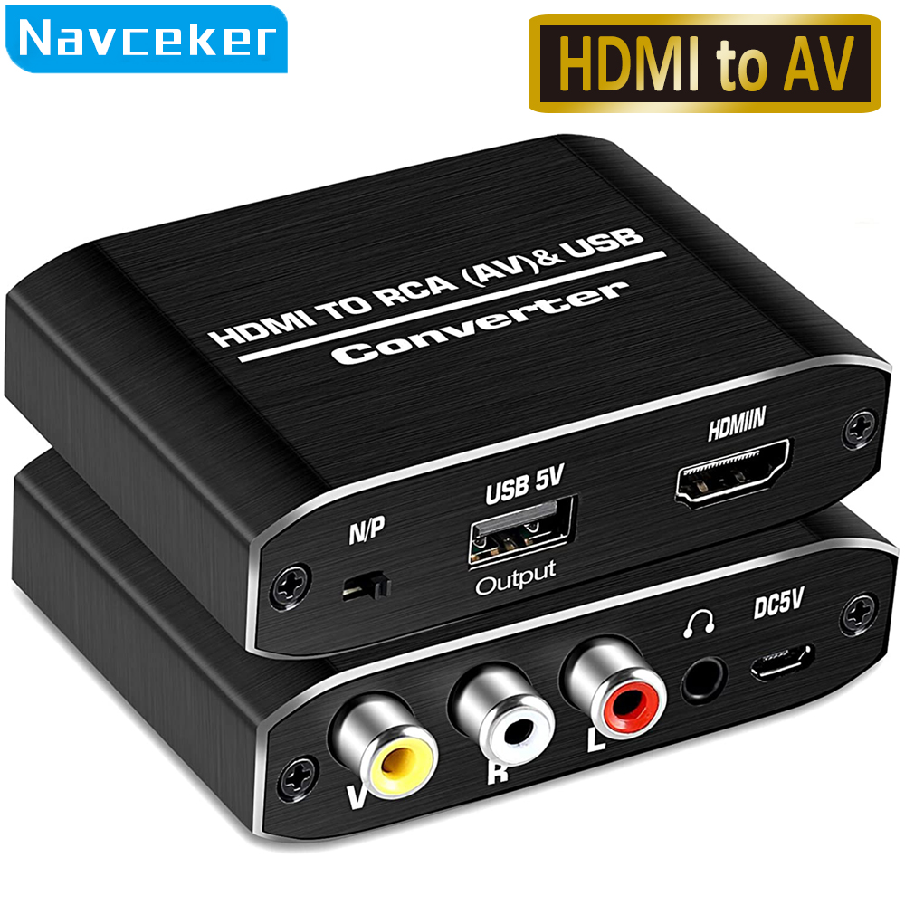Navceker HDMI TO AV Scaler Ada - Scart To Hdmi recension och pris