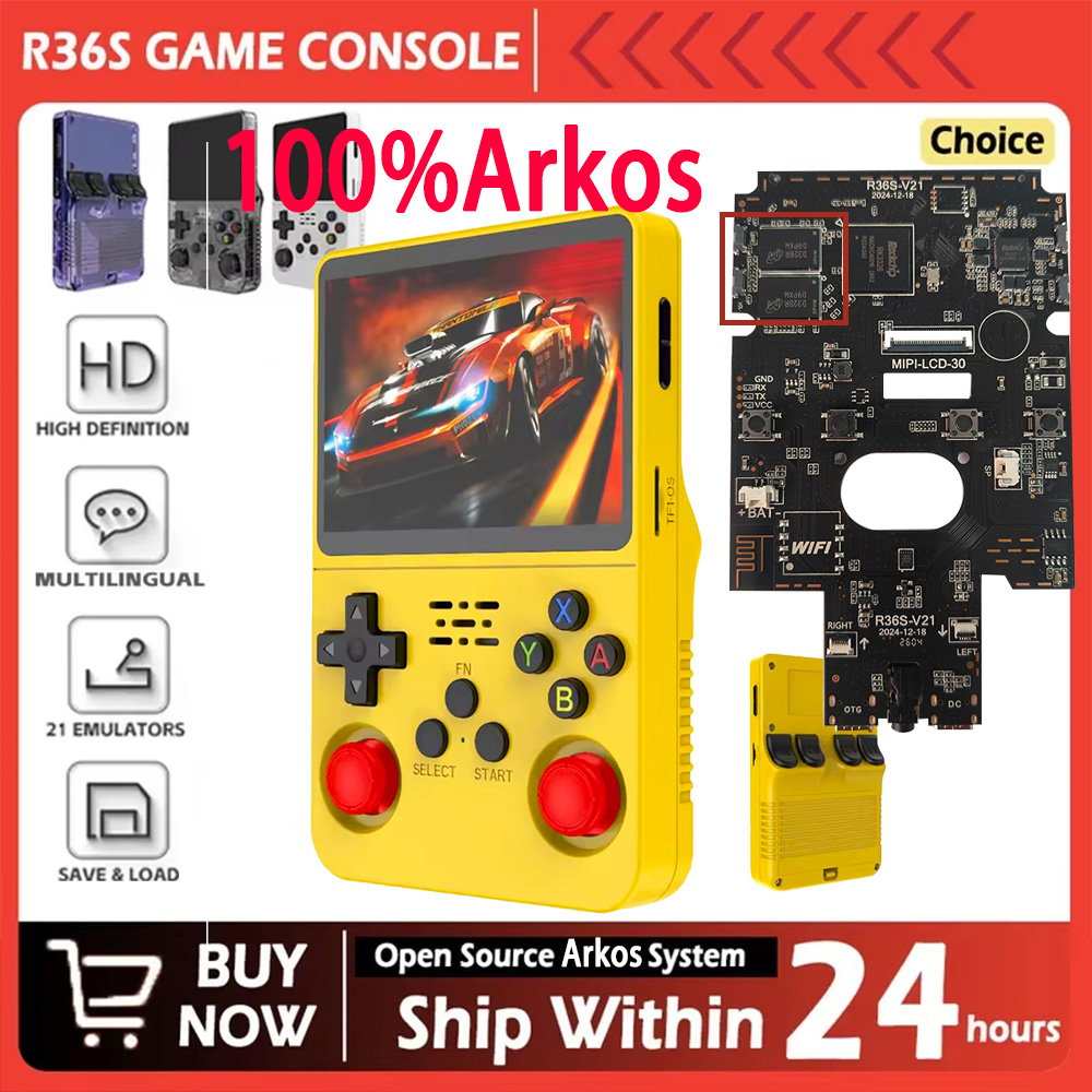 R36S New 100% Arkos System Ret - Retro Gaming Kiosk recension och pris