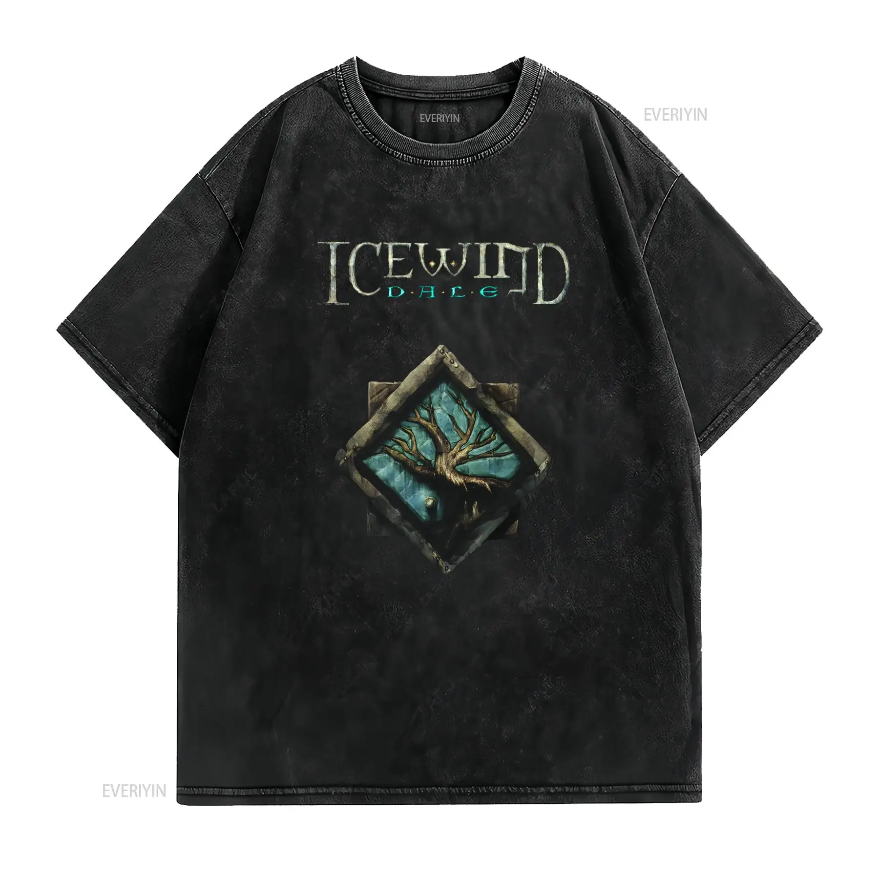 Icewind Dale Logo Classic Vide - Retro Gaming T Shirt recension och pris