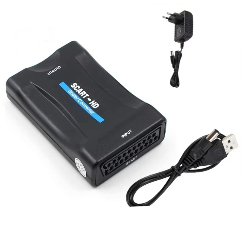 USB Powered SCART to HD Conver - Scart To Hdmi recension och pris