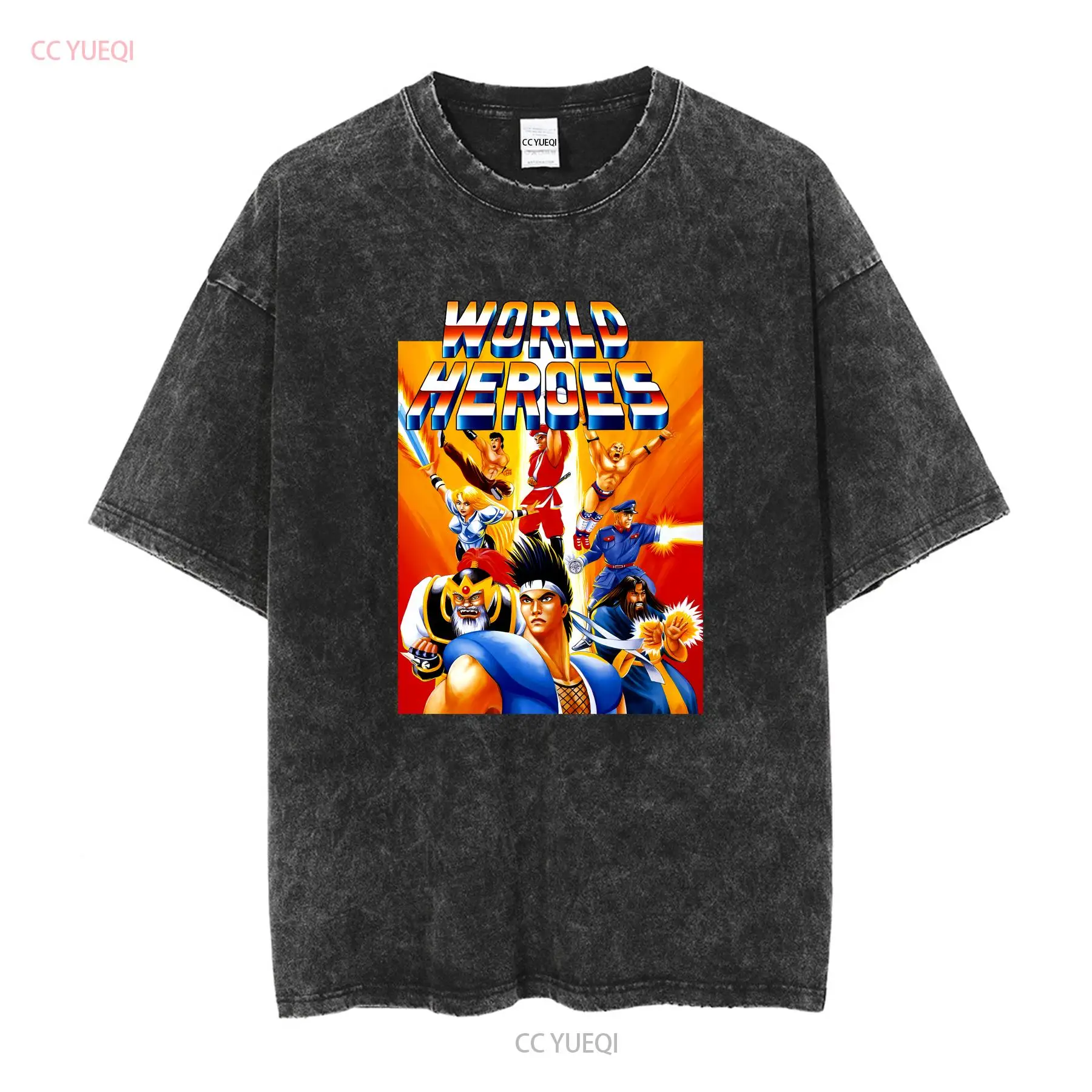 World Heroes Classic NEO GEO V - Retro Gaming T Shirt recension och pris