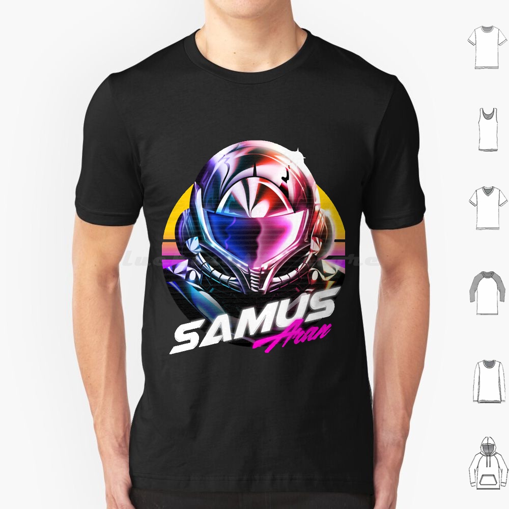 Samus Aran T Shirt 6xl Cotton  - Retro Gaming T Shirt recension och pris