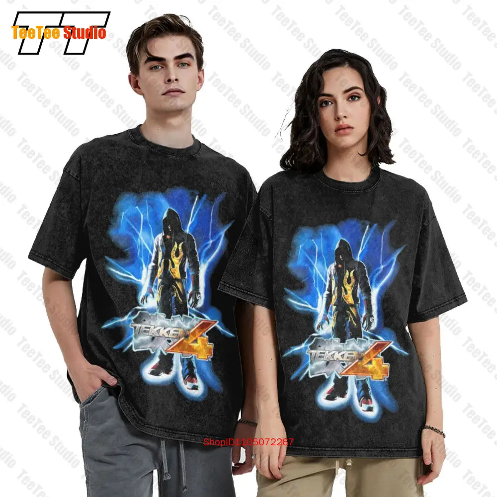 Vintage Tekken 4 Namco Promo A - Retro Gaming T Shirt recension och pris
