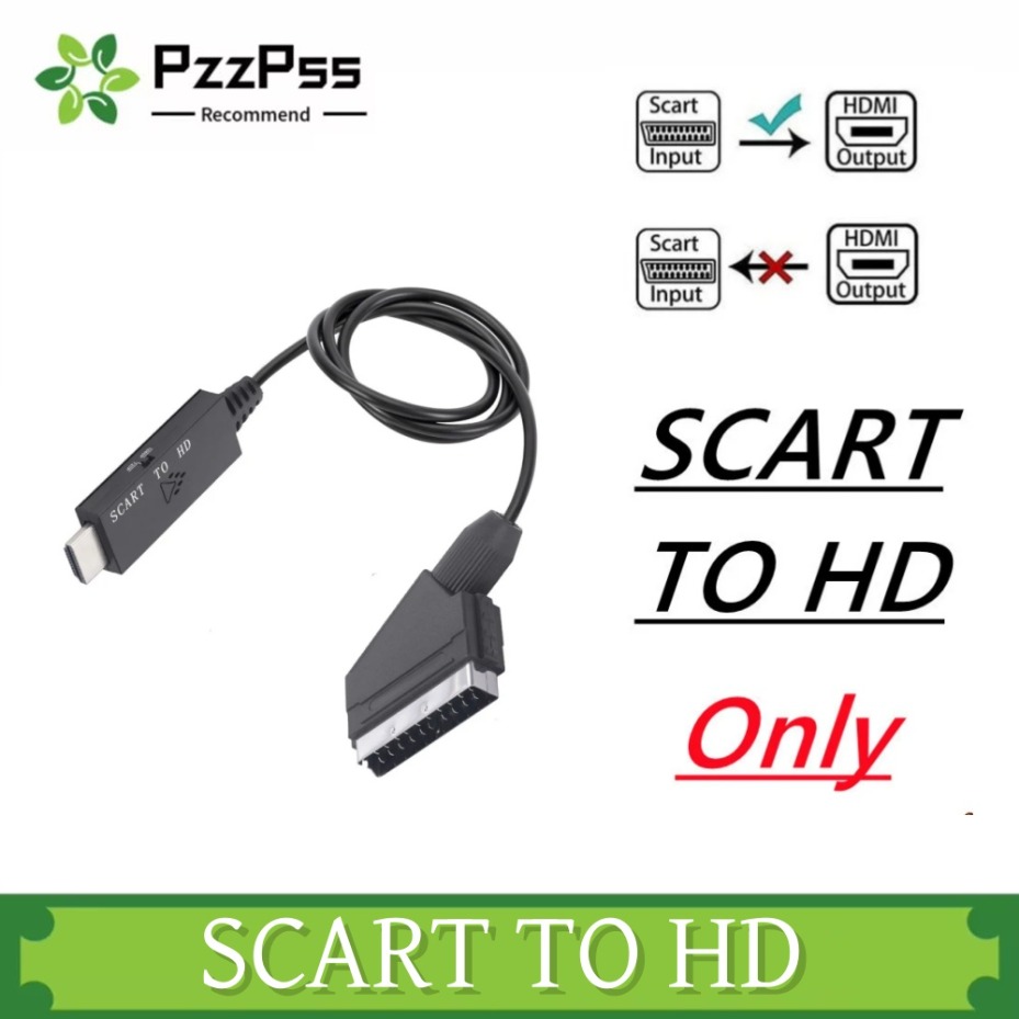 1M Scart to HDMI Adapter Conve - Scart To Hdmi recension och pris